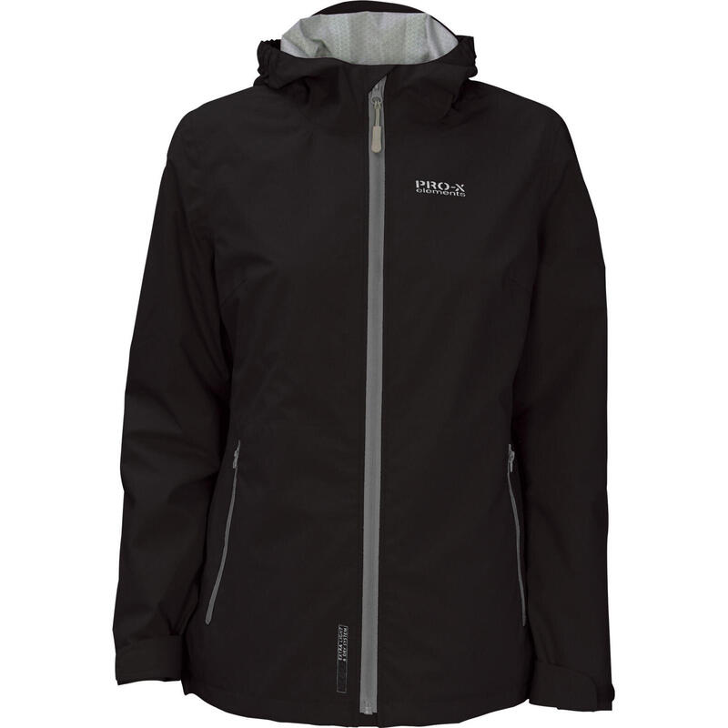 Outdoorjas kim dames polyamide noir taille 38