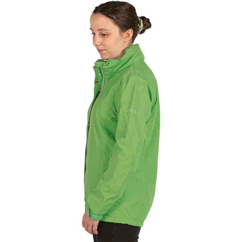 Damen-Funktionsjacke CARRIE Bambus-Grün