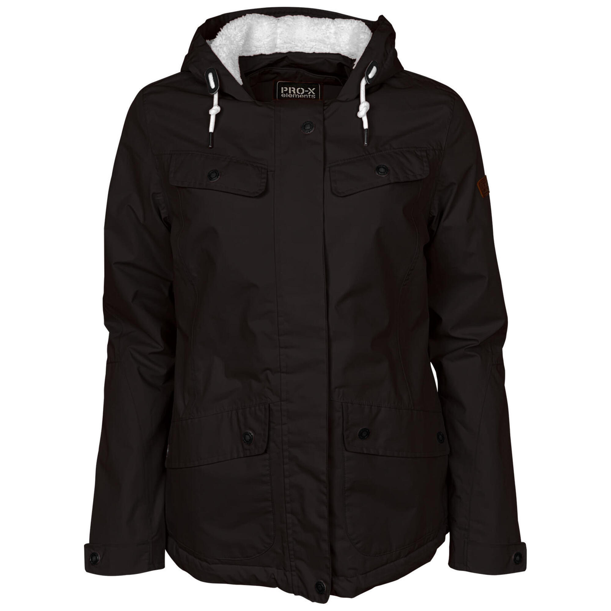 INES women's functional jacket Black