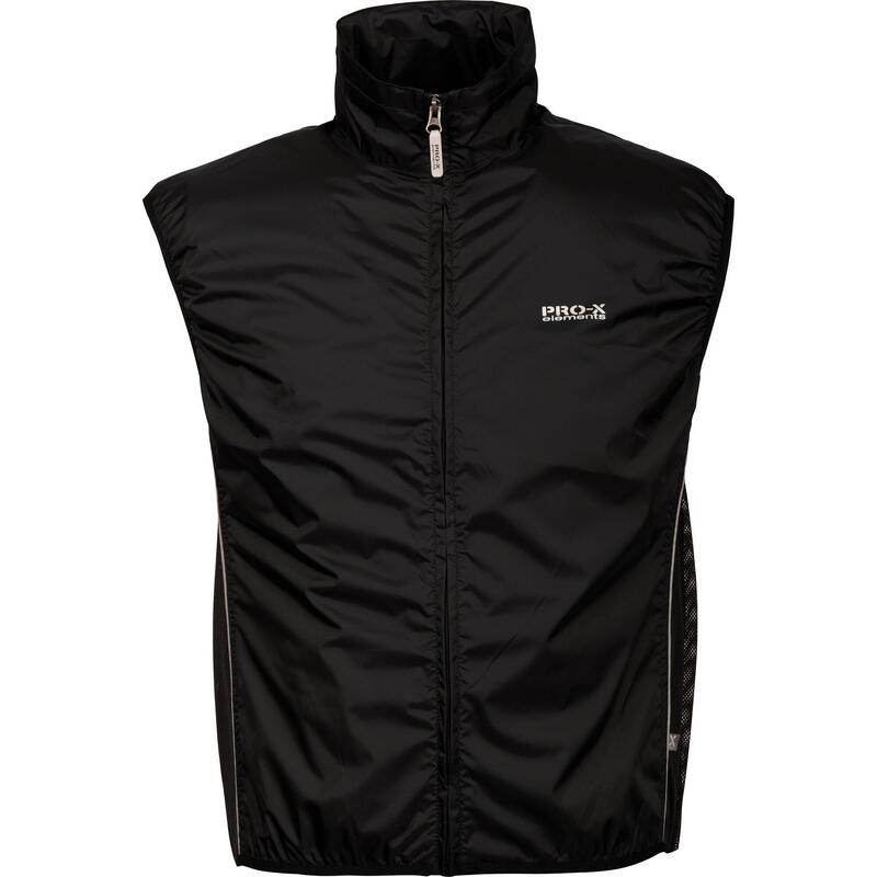 veste de cyclisme homme en polyamide noir