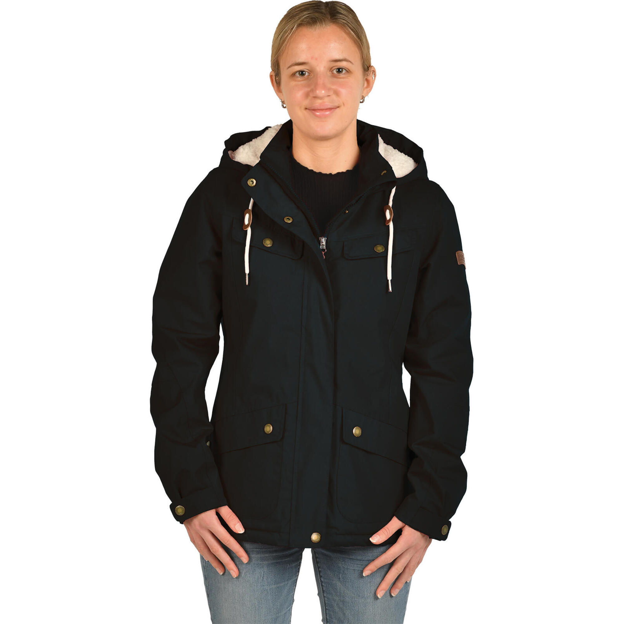 INES women's functional jacket Black