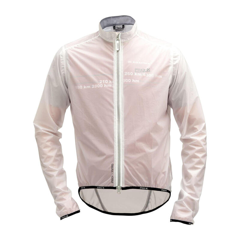 Unisex Fahrradjacke TRIENT TRANSPARENT