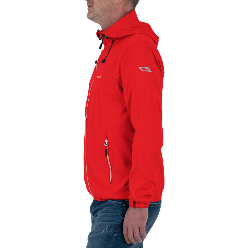 Herren Funktionsjacke DONOVAN Rot