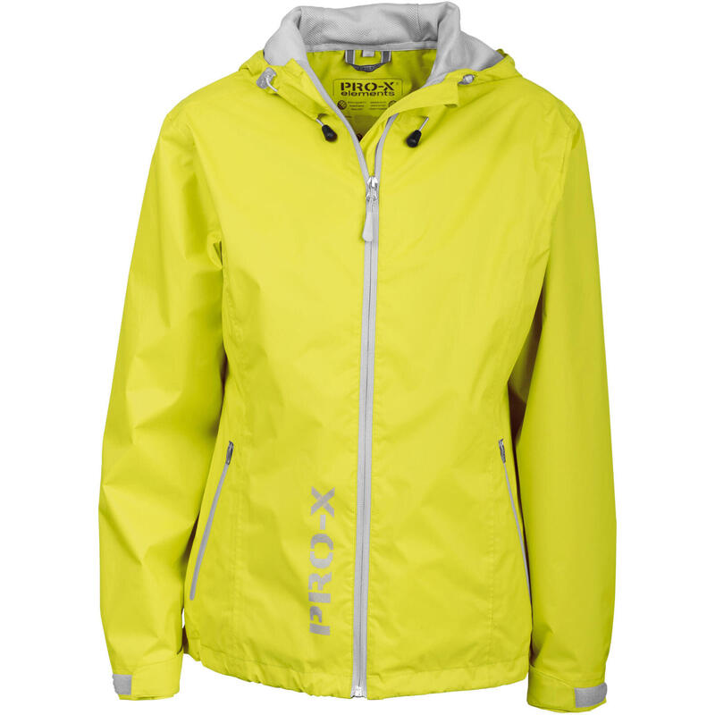 Outdoorjas Flash dames polyamide lime maat 36