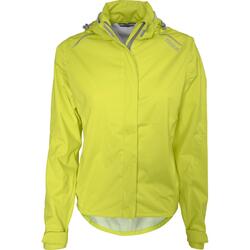 Fietsjack Layla dames polyester lime maat 38