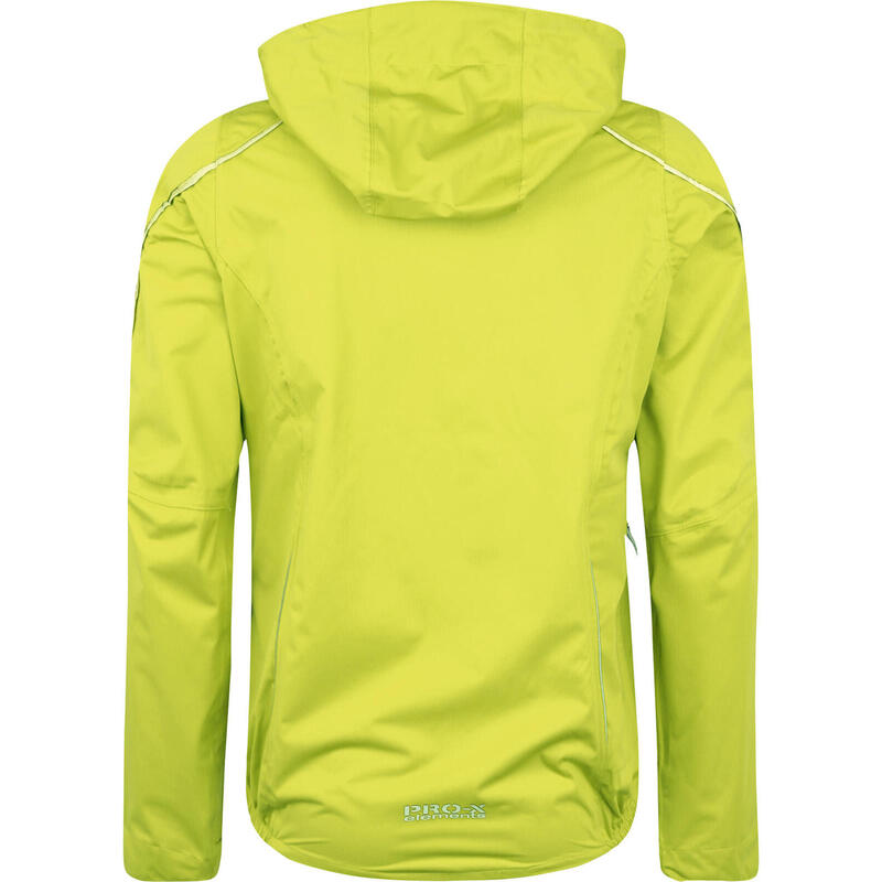 Fietsjack Layla dames polyester lime maat 38