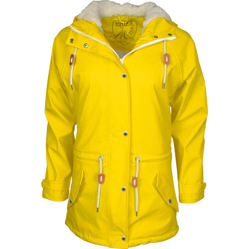 Veste de pluie pour femme KIRA jaune