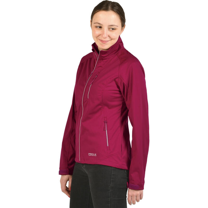 Damen Softshelljacke MAIKE berry