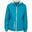 Outdoorjas Flash dames polyamide blauw maat 40