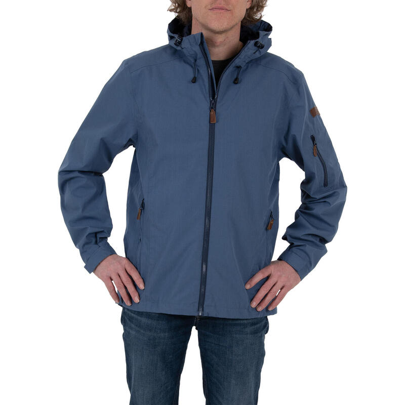 Outdoorjack Eagle heren polykatoen blauw maat M