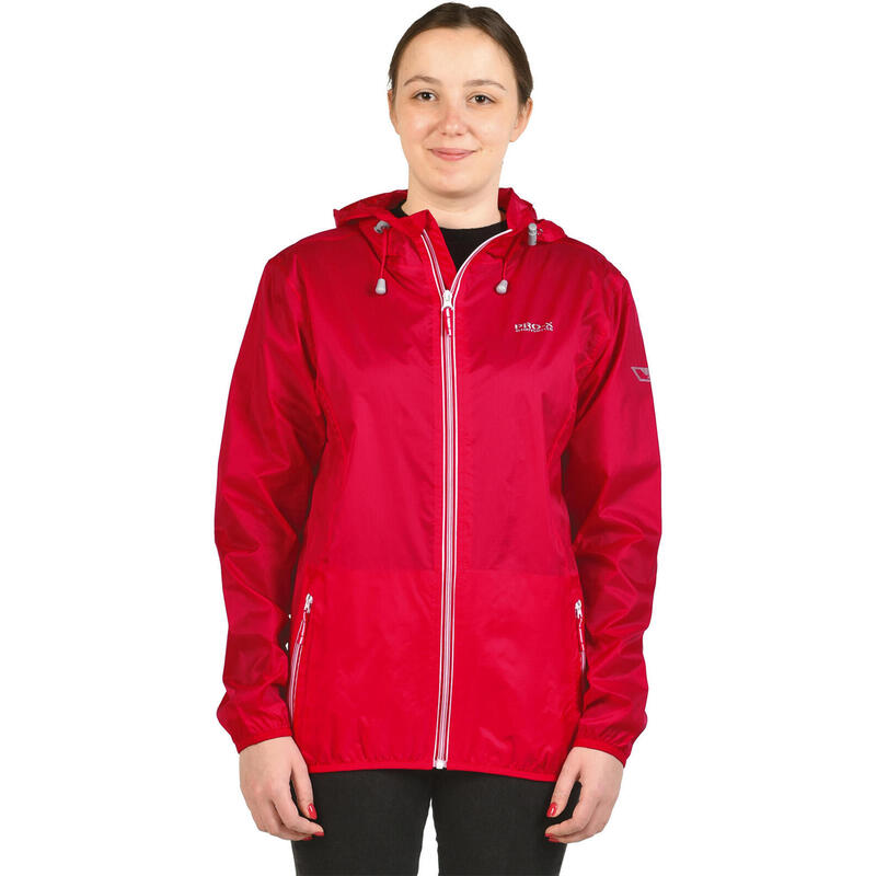 Raincoat Cleek Ladies Polyamide Red Mt 36