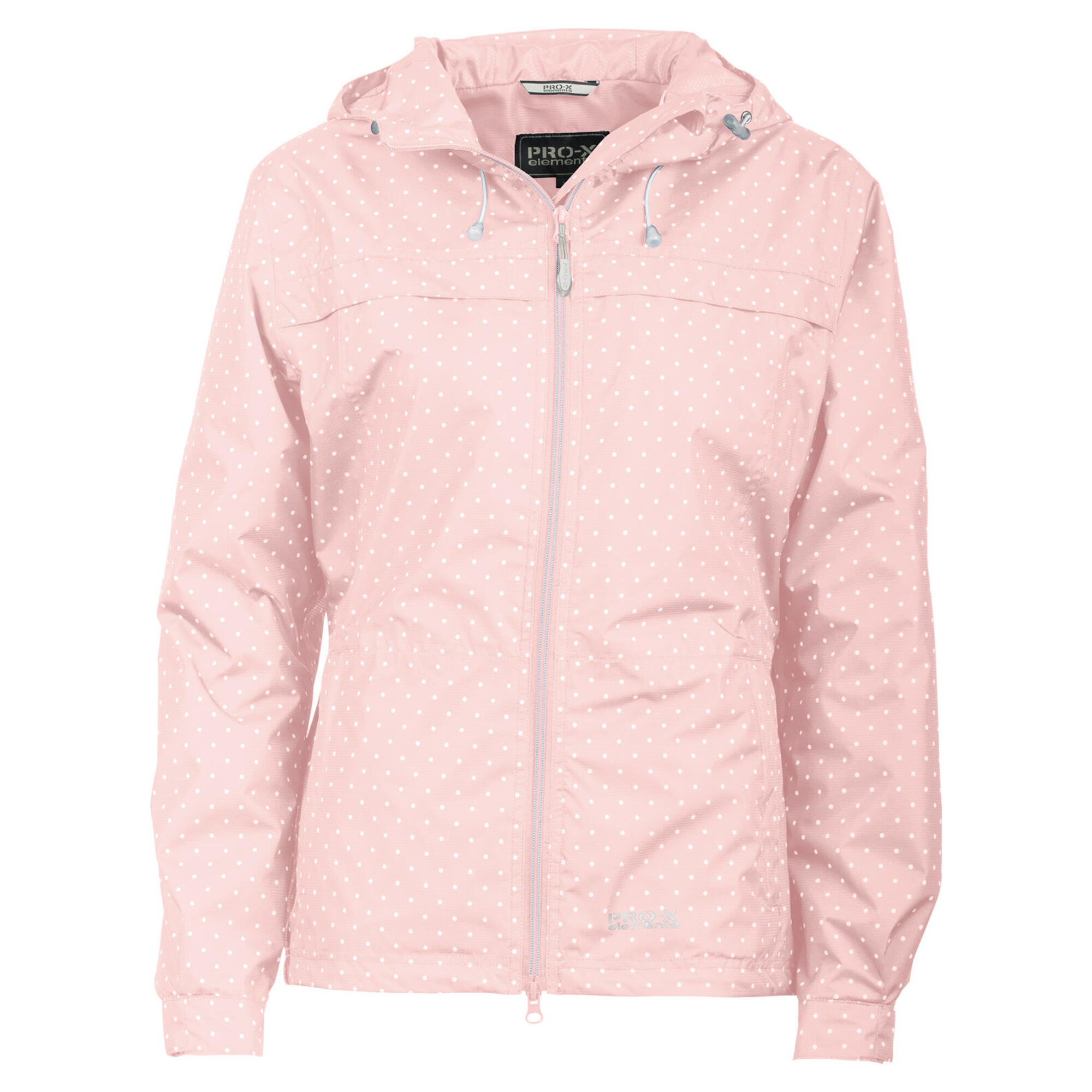 Women's LUCIE Silver Pink functional jacket