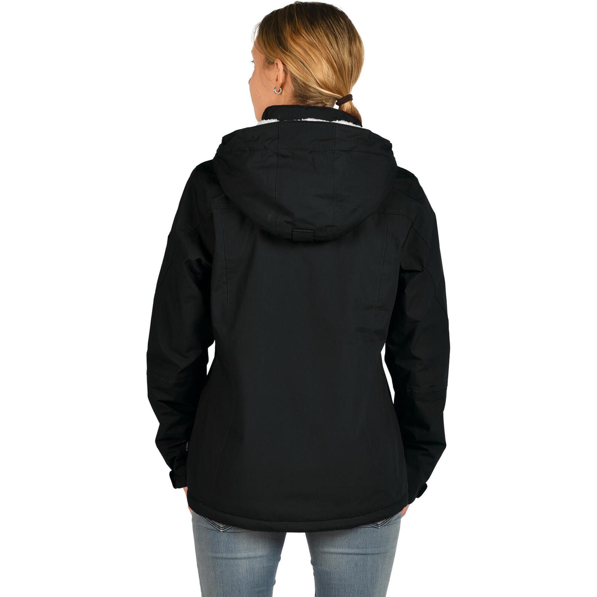 INES women's functional jacket Black