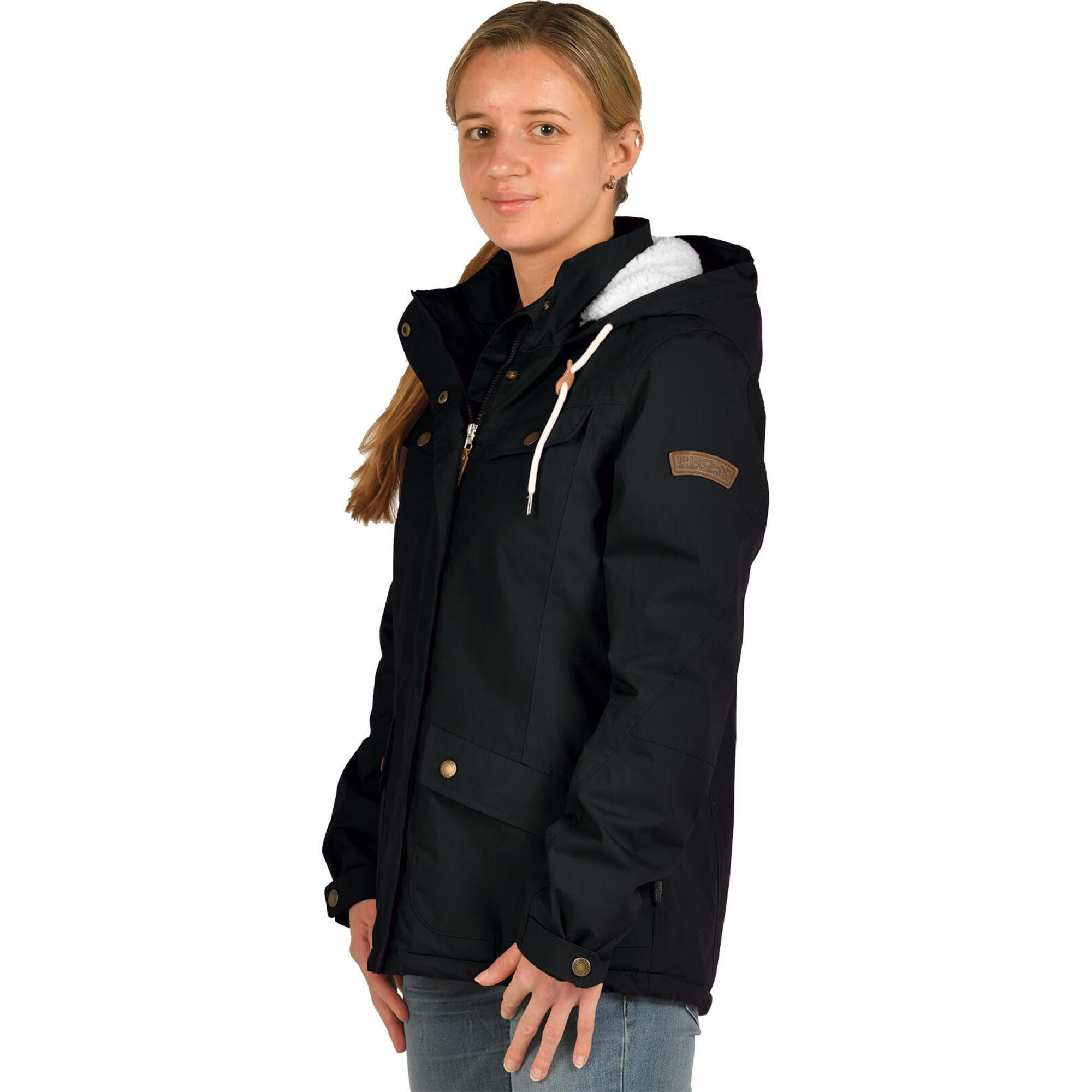 INES women's functional jacket Black