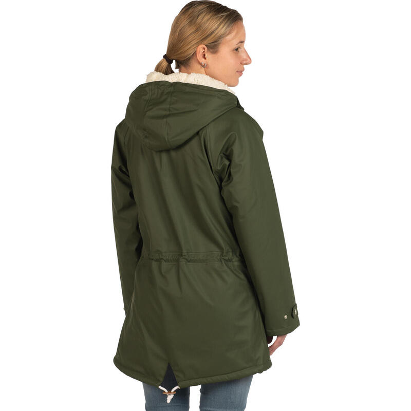 Veste de pluie pour femmes KIRA vert foncé