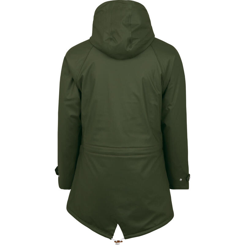 Veste de pluie pour femmes KIRA vert foncé