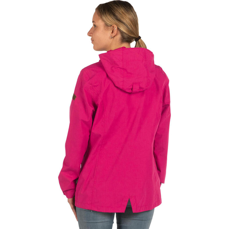 Outdoorjas Hedda dames polykatoen cherry maat 44