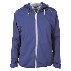 Outdoorjas Davina dames polyester indigo maat 42