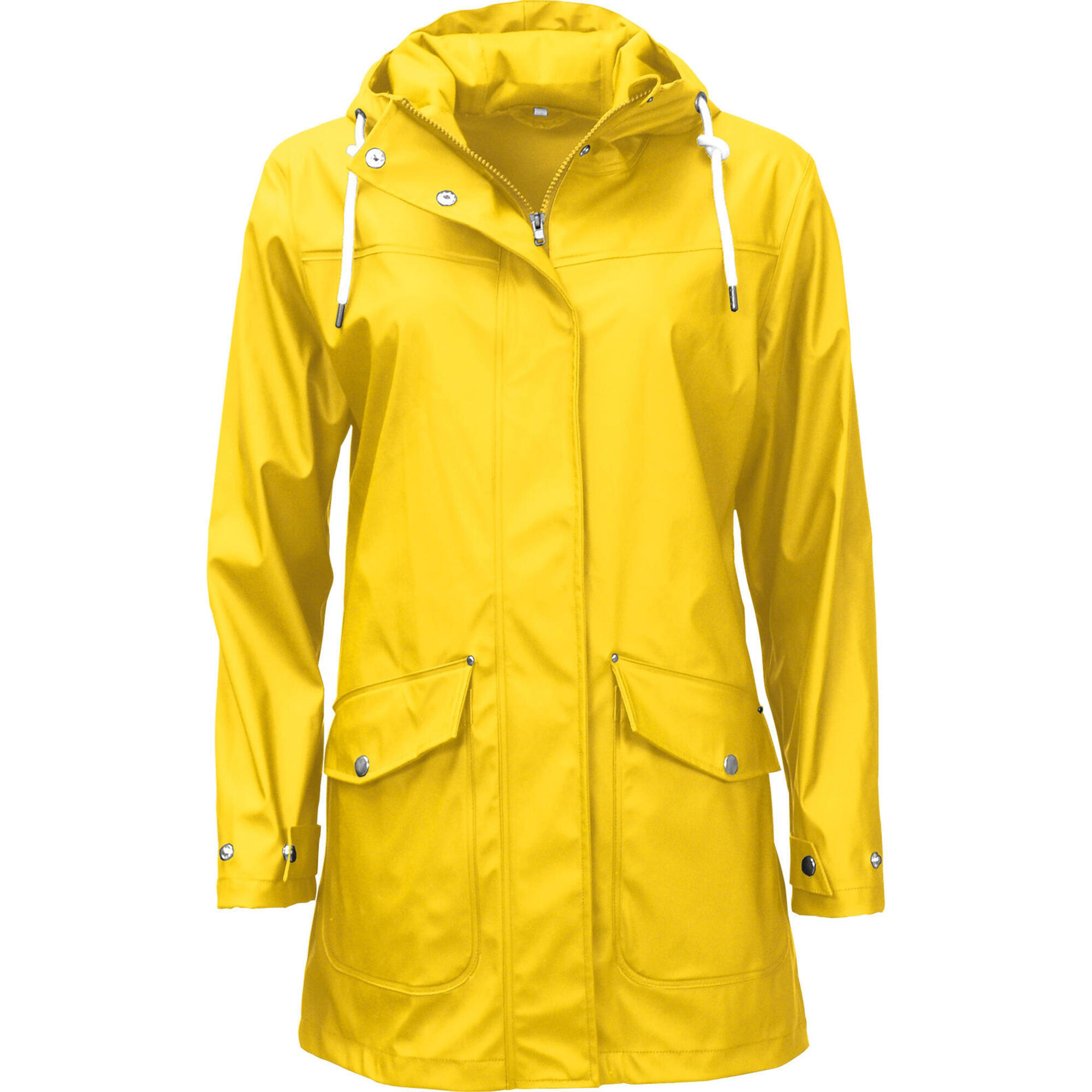 INGA women's rain jacket yellow