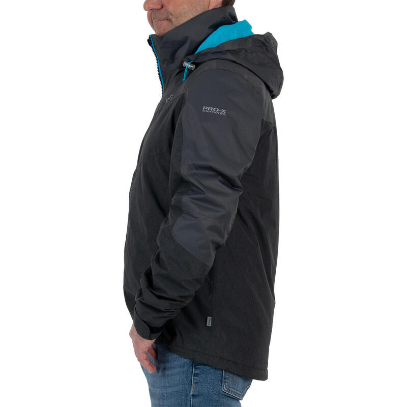 Herren Funktionsjacke JAMES Schwarz Melange