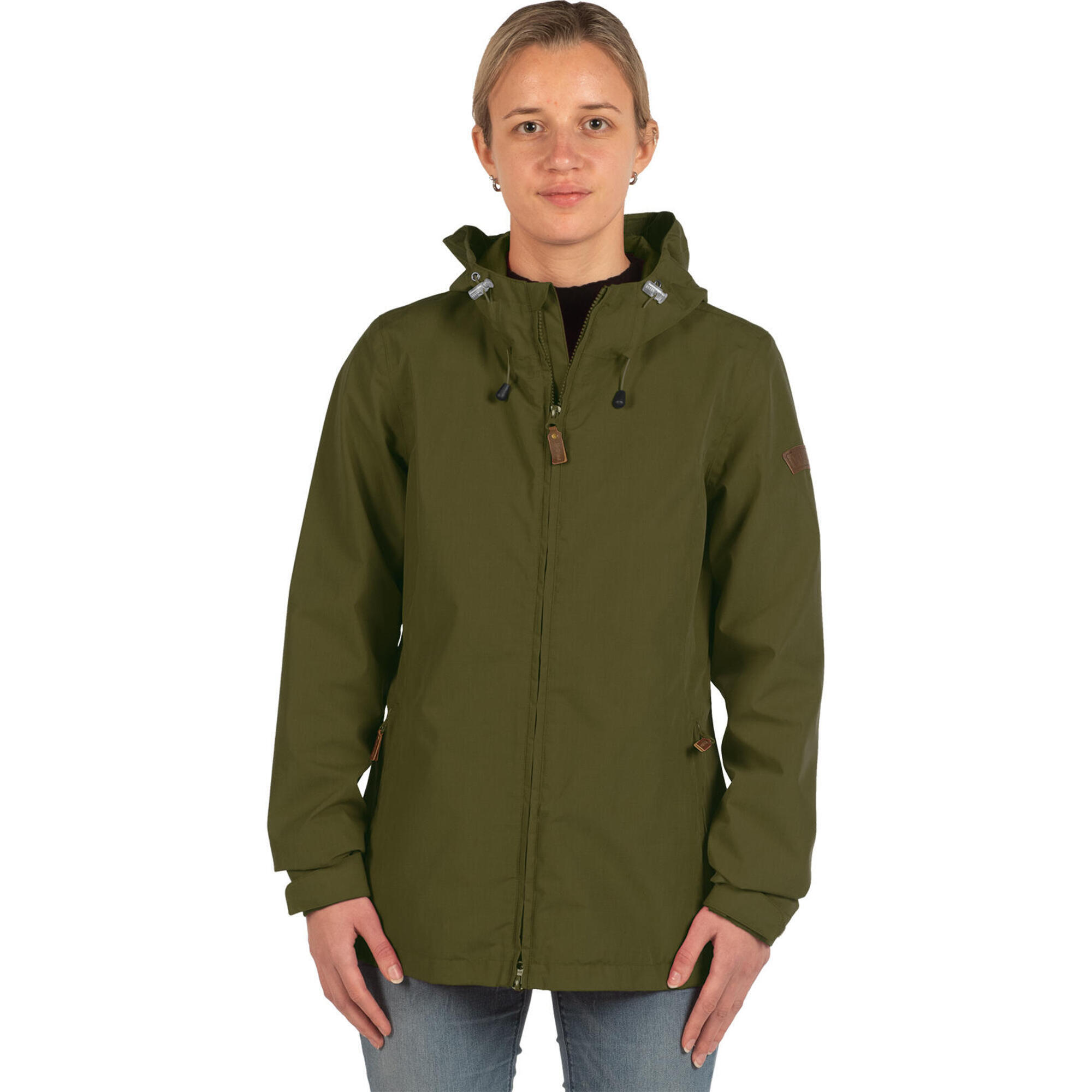 HEDDA women's functional jacket olive green