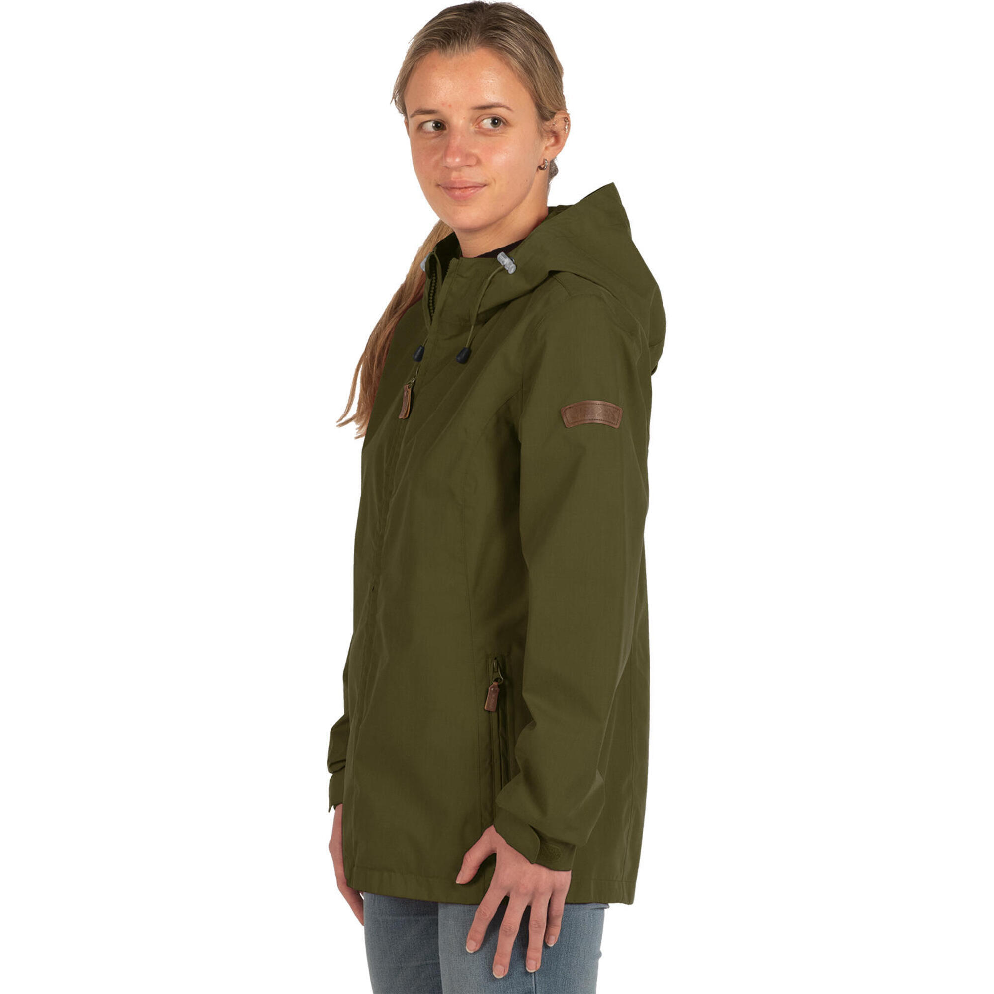 HEDDA women's functional jacket olive green