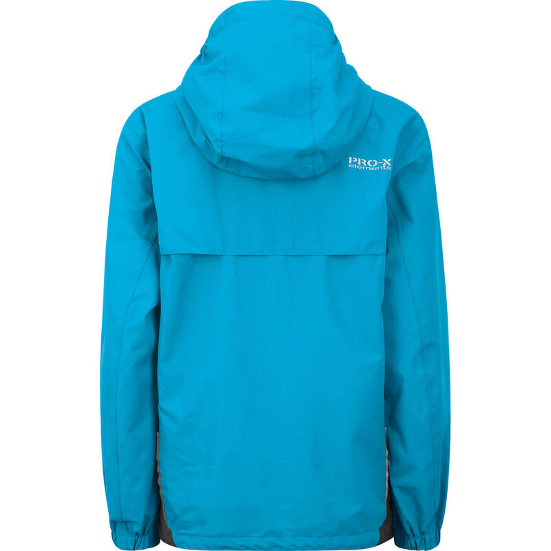 Kinder Regenjacke OLOF Methyl Blue - Anthrazit