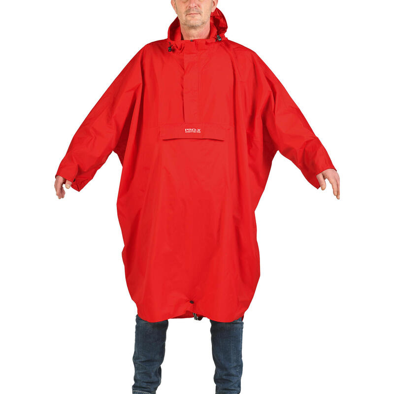 Herren Regenponcho AROSA ROT