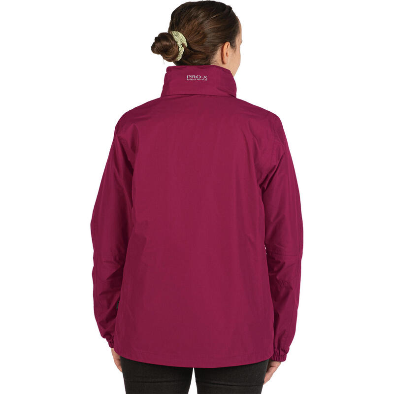 Outdoorjas Carrie Ladies Polyester Bordeaux MT 34