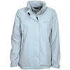 Outdoorjas Eliza dames polyester lichtblauw mt 48