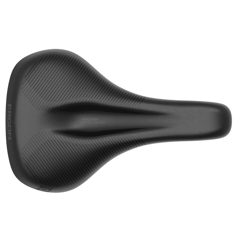 Selle Ergon ST Core Evo Hommes M/L noir/gris