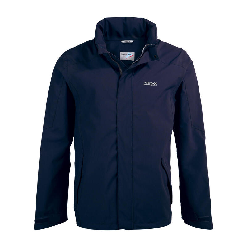 Outdoorjas Sky heren polyester marineblauw mt S