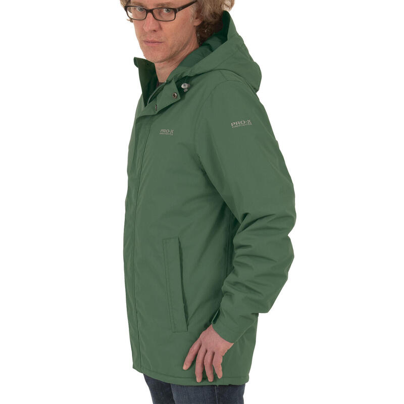 Outdoorjas Dale heren polyester donkergroen mt M