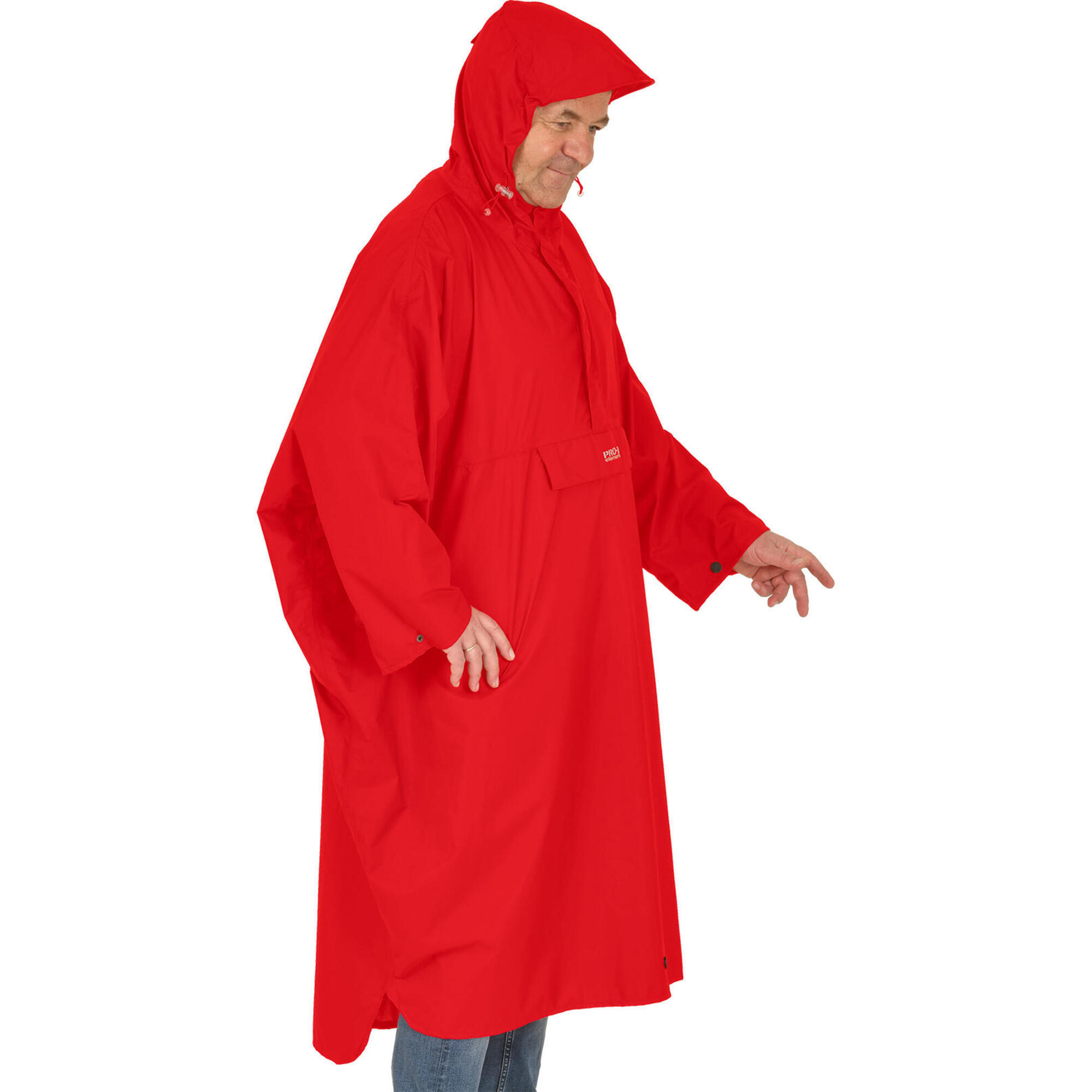 HIGH PEAK Poncho da pioggia per uomo ROT