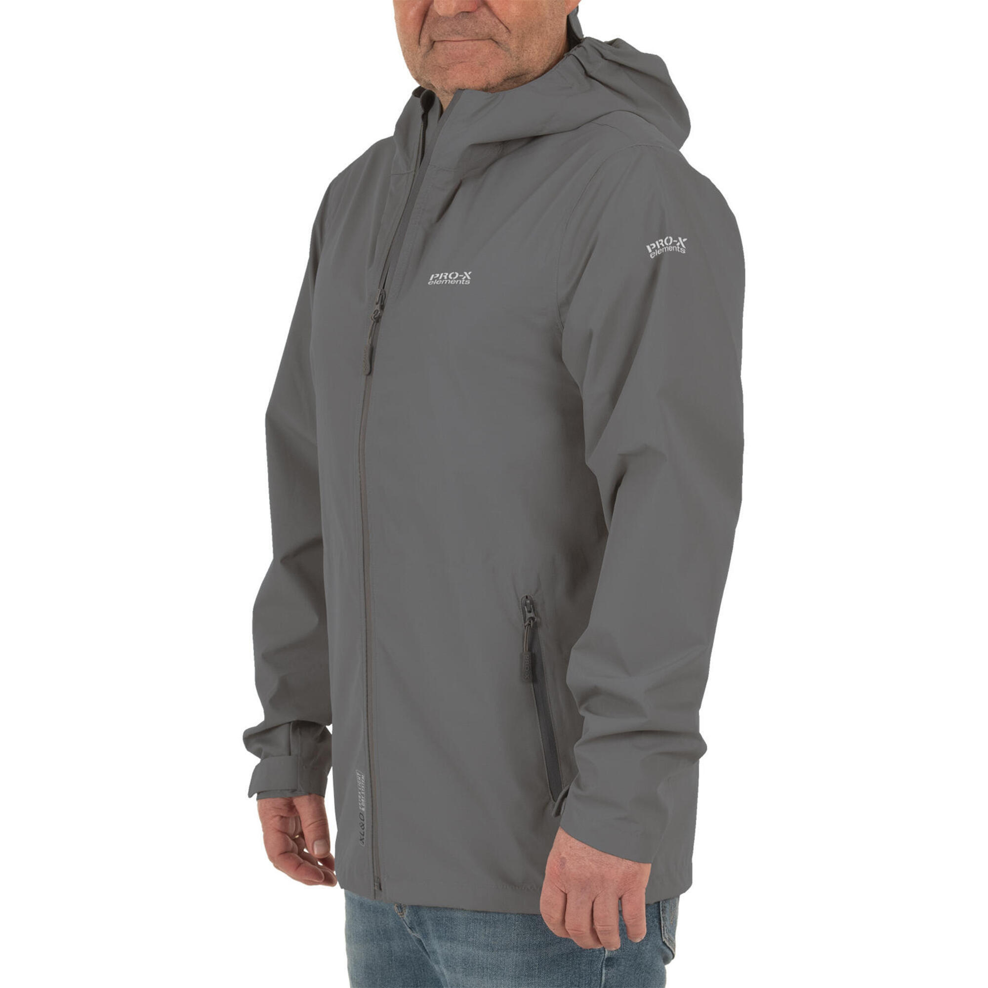 Men's functional jacket BLAKE TITAN-Gray