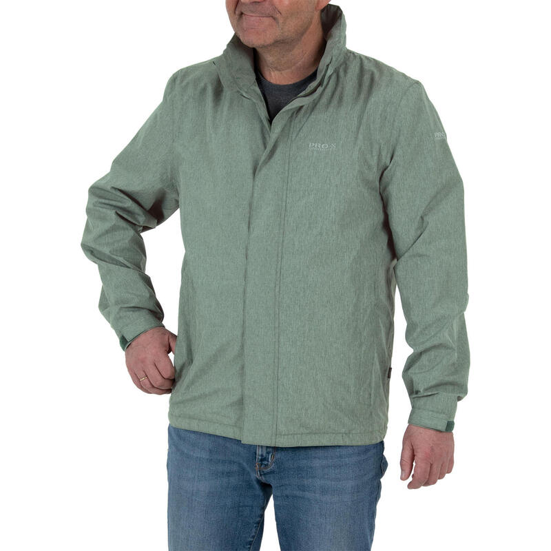 Herren Funktionsjacke RAY Hydro Green-Grün Melange