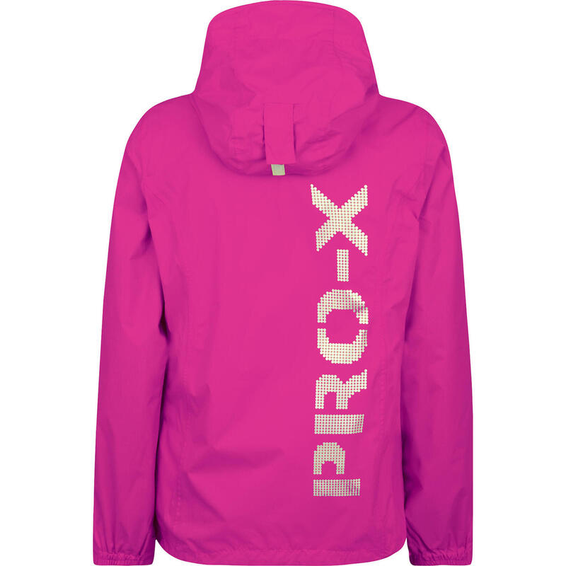 Outdoorjas Flash dames polyamide roze maat 46