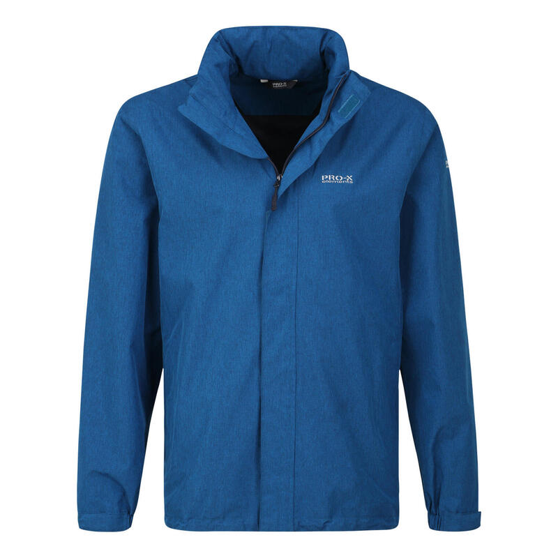 Outdoorjas Ray heren polyester blauw maat XL