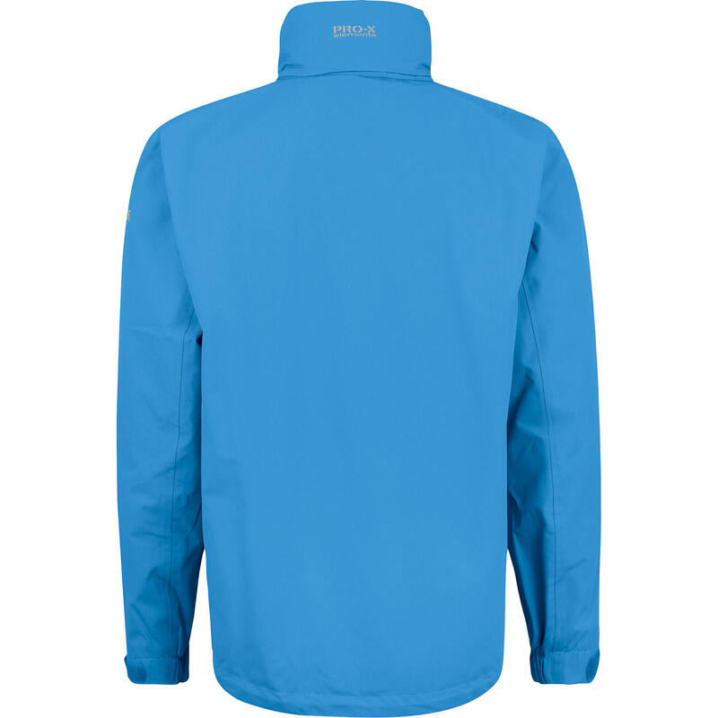 Regenjas Gerrit heren polyester briljant blauw maat M