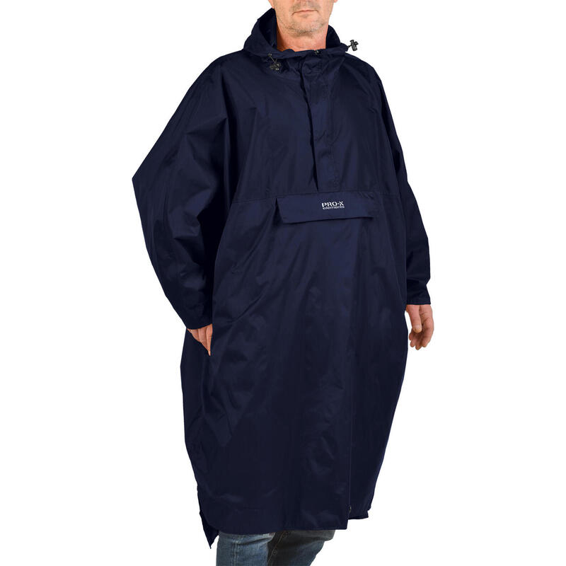 Herren Regenponcho AROSA Marineblau