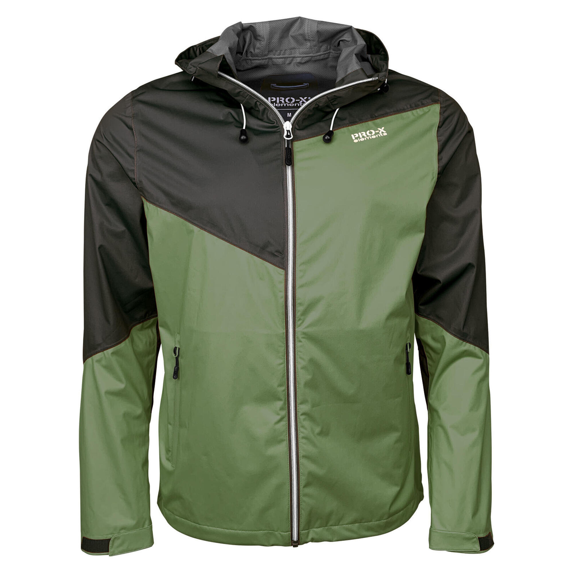 Men's LIAM Hydro Green functional jacket - Anthracite