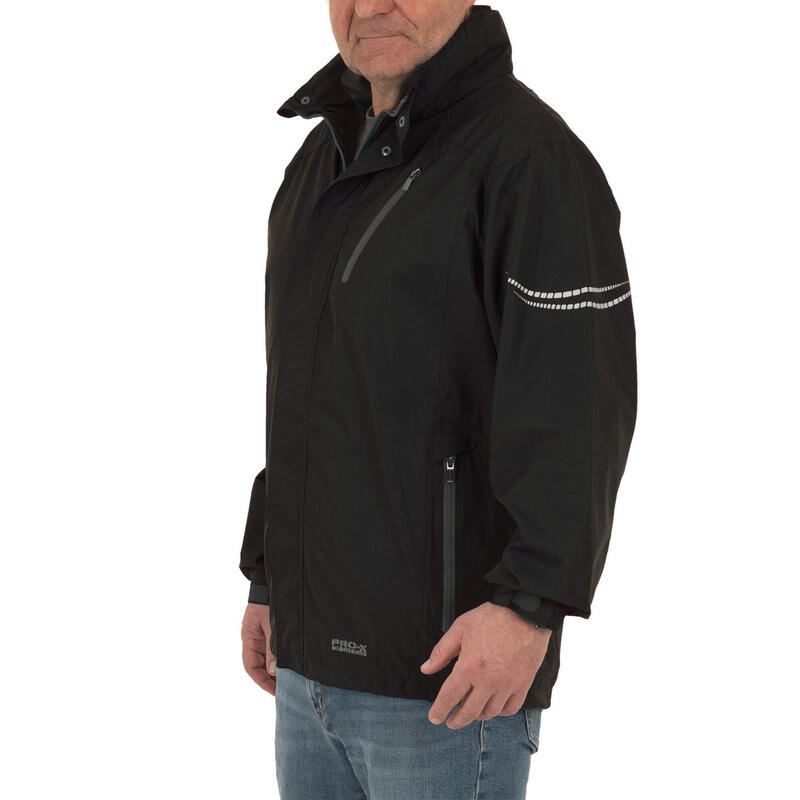 Herren Funktionsjacke WALLIS SCHWARZ