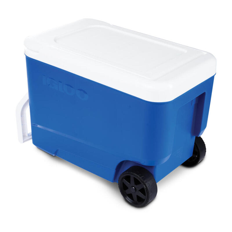 Nevera Portátil con ruedas IGLOO WHEELIE COOL, 36L azul