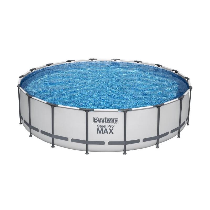 Bestway - Steel Pro MAX - Opzetzwembad inclusief filterpomp - 549x122 cm