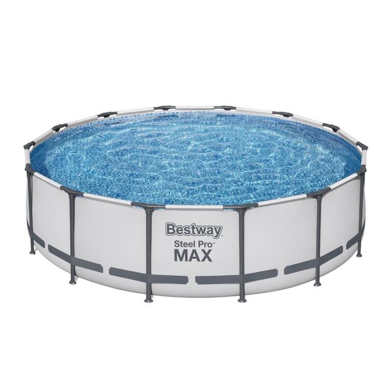 Bestway - Steel Pro MAX - Opzetzwembad inclusief filterpomp - 427x107 cm