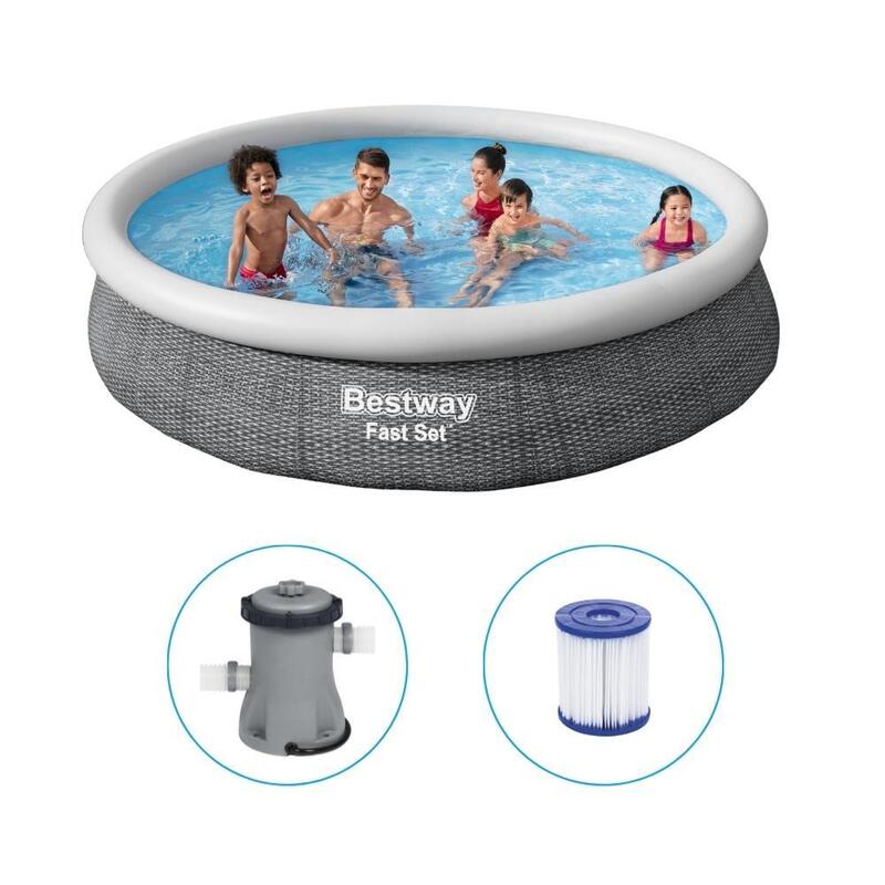 Bestway - Fast Set - Pool mit Filterpumpe - 366x76 cm