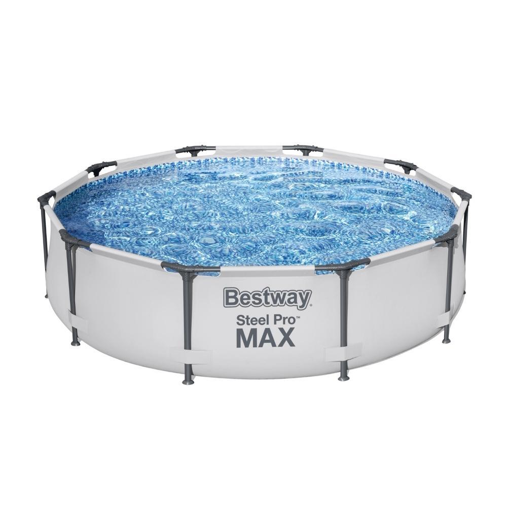 Swimming pool - Steel Pro Max grey adult