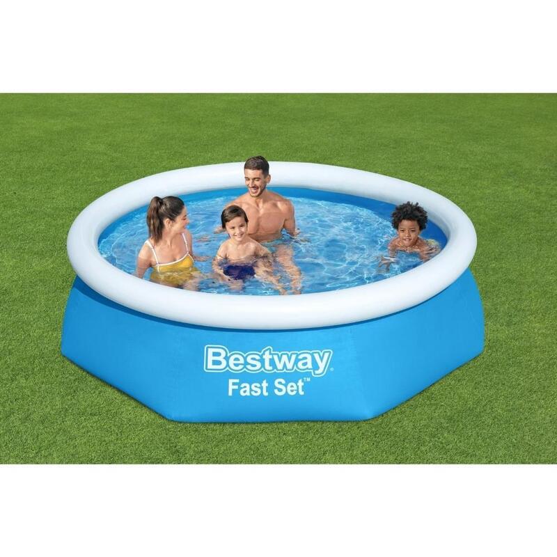 Bestway - Fast Set - Opblaasbaar zwembad - 244x61 cm - Rond