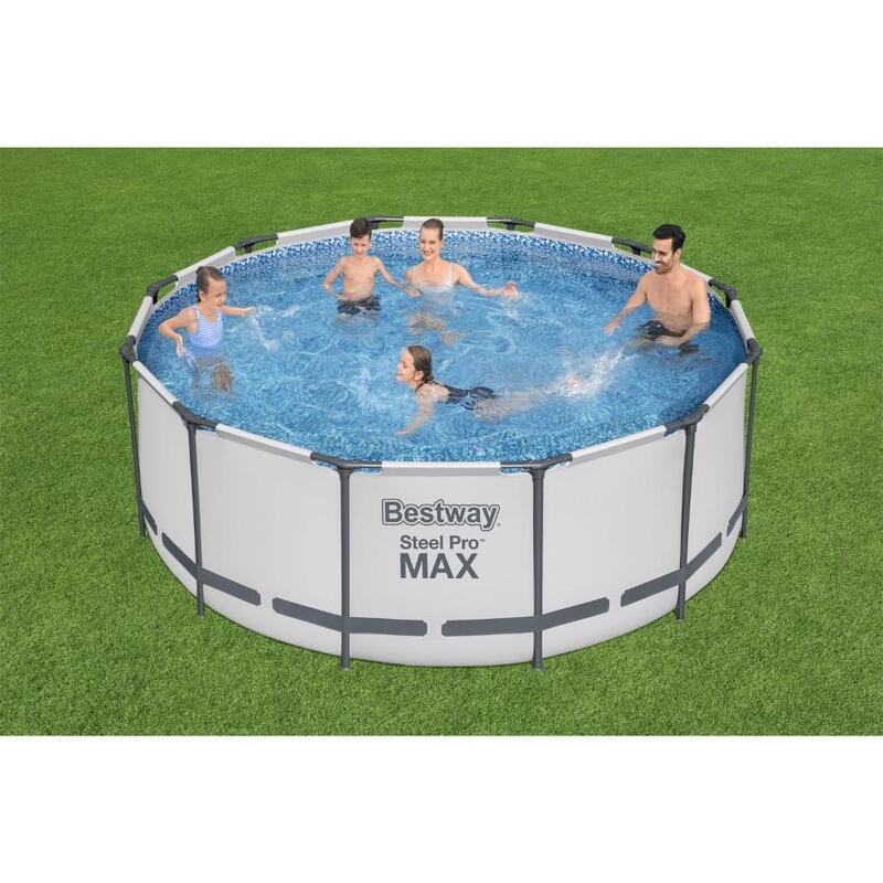 Bestway Ensemble de piscine Steel Pro MAX Rond 366x122 cm