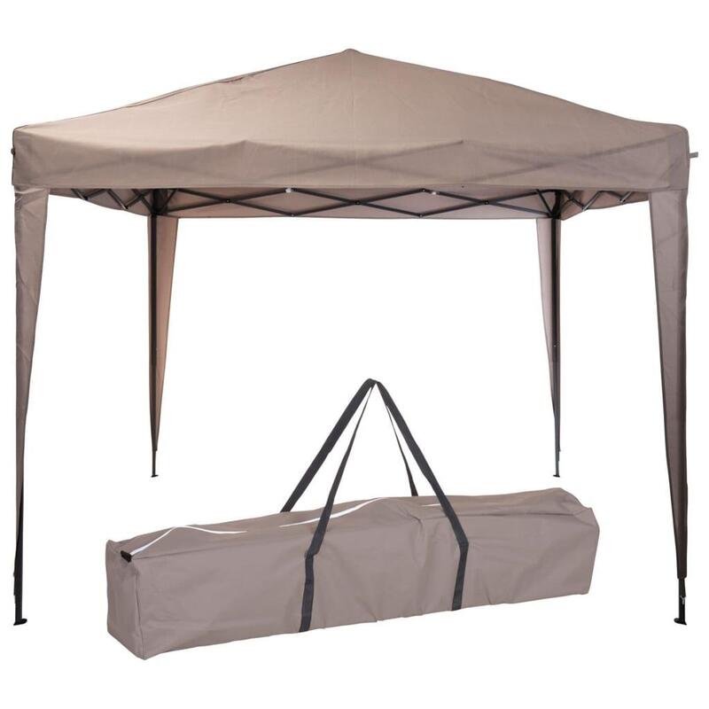 ProGarden Partytent Easy-Up 300x300x245 cm taupe
